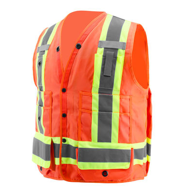 υψηλά σακάκια Vis των υψηλών διαφάνειας 9xl 4xl 5xl ασφάλειας παιδιών φανέλλων δίχρωμων με το λογότυπο