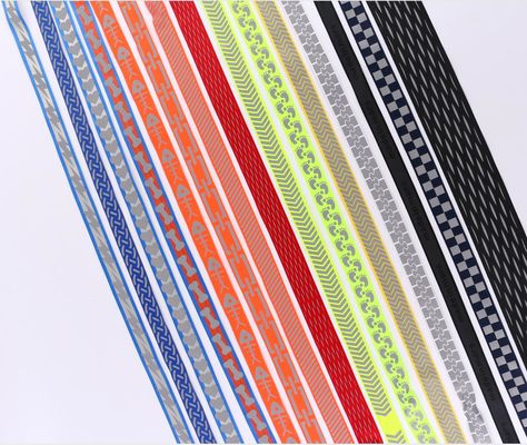 1,25 ίντσα 1» αντανακλαστικές Webbing νάυλον λαμπρές αντανακλαστικές λουρίδες στον ιματισμό