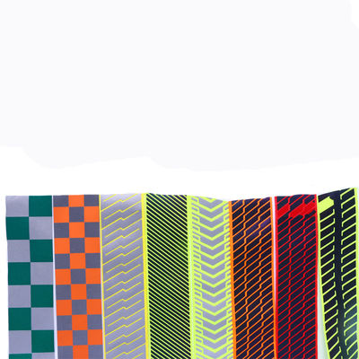 Χονδρικό Jacquard συνήθειας Webbing πολυεστέρα Debossed υφαμένο λογότυπο νάυλον αντανακλαστικό λουρί