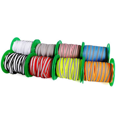 Υψηλή ορατότητα 450cd 100% Polyester TC ύφασμα Αντανάκλαση σωλήνες Τρίμμα Τείχος για ένδυση