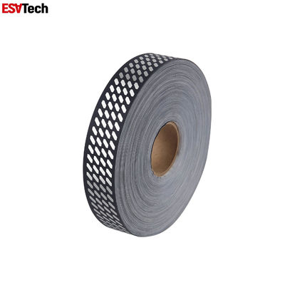 έδρα 1 1/2 Webbing πολυεστέρα ίντσας 100meter αντανακλαστική ζωηρόχρωμη ουράνιου τόξου πλεκτή