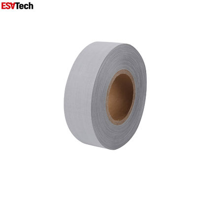 ENISO20471 OEKO-TEX100 B2007 Ασημένιο ανακλαστικό ύφασμα T/C Υλικό υποστήριξης για αθλητικά ρούχα