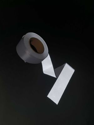 EN20471 Υψηλό φως Β1007 Γκρι T/C Υποστήριξη Αντανακλαστικό ύφασμα για ρούχα ασφαλείας