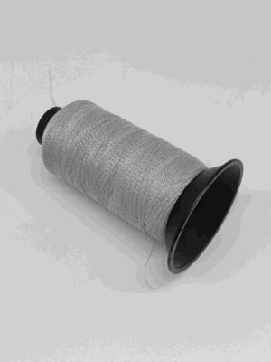 Πλέκοντας νήμα νημάτων gray200d το ελαφρύ αντανακλαστικό που χρησιμοποιείται ράβοντας στο καπέλο παπουτσιών ενδυμάτων λογότυπων μπλουζών