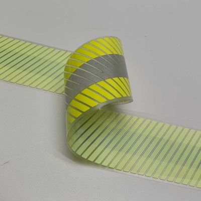 Υψηλής ορατότητας Twill PET Υποστήριξη Αντανακλαστική μεταφορά θερμότητας Βινύλιο αυτοκόλλητο για ρούχα Retro ταινία
