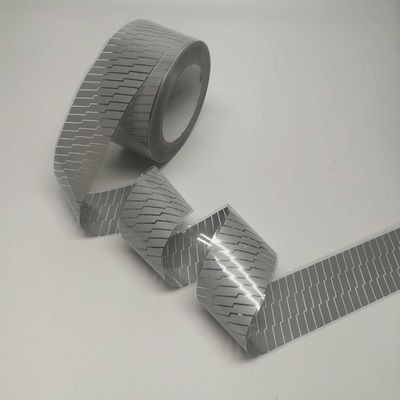 Ασημένιες λωρίδες Twill Αντανακλαστική ταινία μεταφοράς θερμότητας Αυτοκόλλητη για ρούχα Τζακέτα παπούτσια
